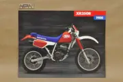 Vtg NOS 1988 Honda XR250 R Motorcycle Dealer Sales Spec Brochure Westbys OK
