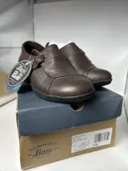 G.H. Bass & Co Women's Slip On Shoes Edith Brown 5M NEW