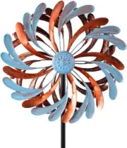 Wind Spinner Metal Windmill Kinetic Outdoor Garden Yard Patio Lawn Decoration