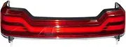 Motorcycle Indicators Turning For Harley For Touring For Road Electra Glide 2014-Up Motorcycle LED Brake Turn Signal Lamp Trunk Pack Light Lens Running(Red)
