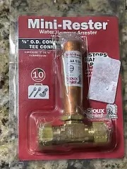 Mini Rester Sioux Chief 5/8" OD Compression Plumbing Hammer Arrester 660-GT