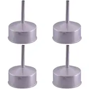 4x Avanti Inox Replacement Espresso Funnel/Tube Pipe For Avanti 6 Cup Espresso