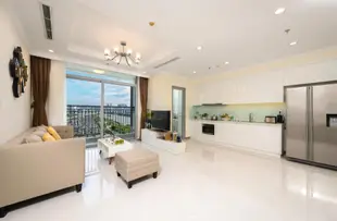 平盛的3臥室公寓 - 124平方公尺/3間專用衛浴Lucky Homes Vinhomes Central Park 3Br-Free GymWifi