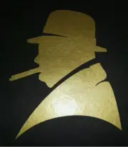 Davidoff Winston Churchill Cigar Sticker Decal