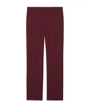 Embossed polyester drill pant IT50 wine red