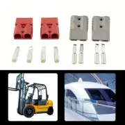 2X 120AMP FOR ANDERSON Plug CABLE TERMINAL BATTERY POWER CONNECTOR GREY or RED