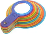 1Set Measuring Tool for Fruits Measuring Rings for Farm Use Fruit Growers Easily Measure Oranges Apples Peaches and More