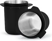 Normcore 53.3mm Portafilter Dosing Cup - 304 Stainless Steel - Matte Black - Non-stick coating Fits Breville Barista Express and 54mm Breville Machines
