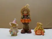 Halloween Scarecrow Figurine Bundle
