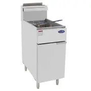 Cookrite Natural Gas Single Pan 4 Tubes Deep Fryer
