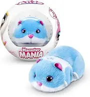 Pets Alive Hamster Mania by ZURU, Blue Hamster, Pet Nurture, Soft Toy, Real Alive, 20+ Sounds Interactive, Electronic Pet, (Blue)