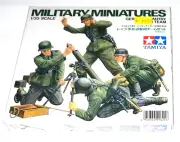 Tamiya Military Miniatures German Infantry Mortar Team 1/35 -Sealed