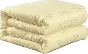 JSEIAJB Hand-Selected Silk Quilt with Hand- Silk Quilt Core Made of Cotton(2KG)
