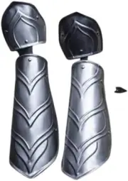 ARM Protection, medieval knight, Pair of Larp Metal bracers