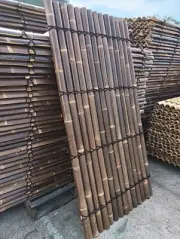 BAMBOO FENCE PANEL, FENCING, BROWN SCREEN - 10 X 2.0mx1.0m