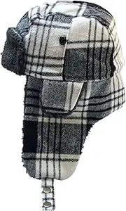 [Beyond Happy] Winter Trapper Hat - Unisex, One Size Fits All, Super Warm & Windproof, Ideal for Outdoor Cold Weather, Multicolor, One size