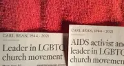 OBITUARY CARL BEAN 1944 - 2021 ACTIVIST IN LGBTQ CHURCH MOVEMENT LEADER