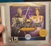 Ultima Online Gold Jewl Case Release Not Big Box PC SEALED