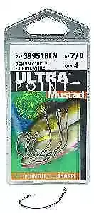 Mustad 39951BLNPBN4/010U 39951 4/0 Circle Hook 10Ct
