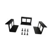 Under Desk Laptop Mount Brackets Stand Set Notebook Holder Easy Installation