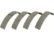 BRAKE LINING KIT WITH RIVETS FOR MASSEY FERGUSON FE35 TE20 TEA20 TED20 TEF20
