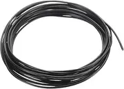 uxcell 1.5mm Bonsai Training Wire, 1 Roll Floral Wire Stems Anodized Aluminum Tree Wire 16.4 Feet Total for Gardening Branch Fixing, Black