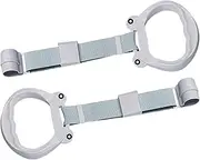 Pull Up Rings for Play Pen, 2X Playpen Pull Up Handles Walking Assistant, Safety Bed Stand Up Exercise Toys for Training, Motor Skills Development