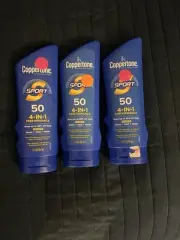 Coppertone Sport Sunscreen Lotion, SPF 50 Sunscreen, 7 fl oz..
