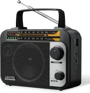 AM FM Radio with Bluetooth,Portable Vintage Transistor Radio Rechargeable Batter