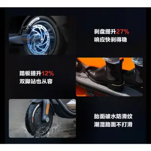 【天翼科技】原廠保固1年ninebot九號電動滑板車10吋胎 輕便站騎代步車折疊F20 F30 F40 F20A出行甄選