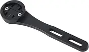 Handlebar Computer Mount Holder Bracket Outdoor Cycling Support - ABS Material, Installation (Black)