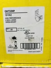 CAT32HP (Caddy/Nvent) J-hook, pre-galvanized, 2" dia (50 per box)