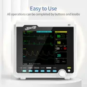 Sale!! Patient Monitor ECG EKG Pulse Oxygen Blood Pressure SPO2 NIBP PR CONTEC