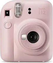 [instax] Fujifilm Mini 12 Instant Camera, Blossom Pink