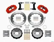 Wilwood for Narrow Superlite 6R Front Hat Kit 12.88in Red 2012-Up Toyota / Scion (for: Toyota)