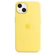 Silicone Case With Magsafe For Iphone 13 Mini Phone Case Lemon Zest