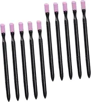 SHERCHPRY Nail Files for Natural Nails Pack Stick Manicure Supplies Cuticle Pusher for Travel or Home Use