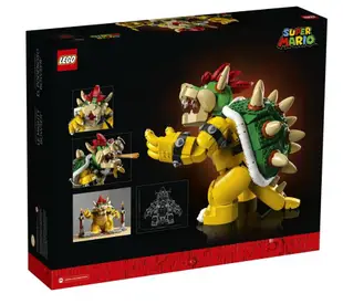 【LEGO 樂高】 磚星球〡 71411 瑪莉歐系列 巨大庫巴 The Mighty Bowser™