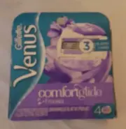 Gillette Venus Comfort Glide 3 Blade Razor Replacement Cartridges Refills