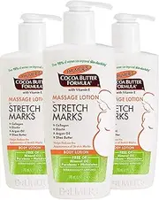 Palmer's Cocoa Butter Formula Massage Lotion for Stretch Marks and Pregnancy Skin Care, 6.5 Ounces (Pack of 3)