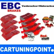EBC Brake Pads Front+Rear Redstuff for Renault Megane 1 BA0/1 DP3949C DP3458/