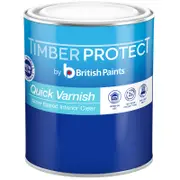 Timber Protect 250ml Clear Gloss Water Based Interior Quick Varnish