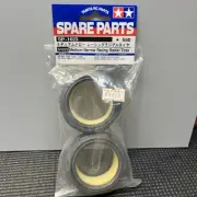 Tamiya 51023 1/10 RC Medium-Narrow Racing Radial Tires 2pcs For TT01 TT02 TA01