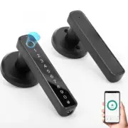 Aoresac Fingerprint Door Knob Keypad Keyless Entry Door Lock For Bedroom W0Y7