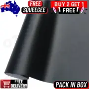 Matt Matte Satin Black Car Vinyl Wrap Film Roll Sticker Decals Air Release