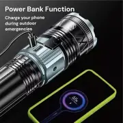 TorchMaster X9 Multi-Mode Tactical Flashlight, High Lumens for Home Camping AU