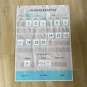 Godery Calendar and Weather Pocket Chart