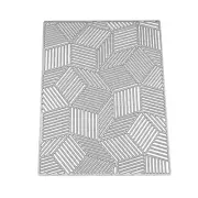 Geometric Plate Cutting Dies Stencil DIY Scrapbooking Embossing Album Paper Card