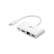 Goobay USB-C to Multiport Adapter (HDMI + Ethernet PD) 3A 60W
