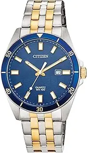 [CITIZEN] Quartz Mens Watch, Stainless Steel, Classic, White, Quartz Watch